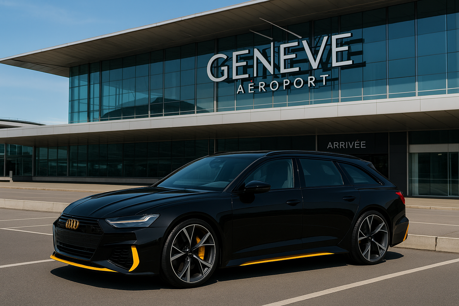 Taxi aéroport de Genève terminal